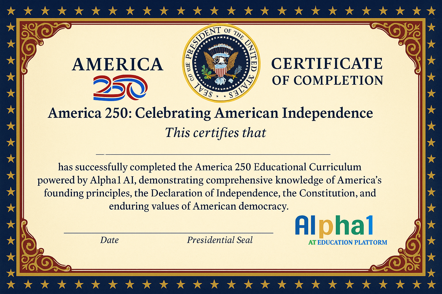 America 250: AI-Powered Civic Education